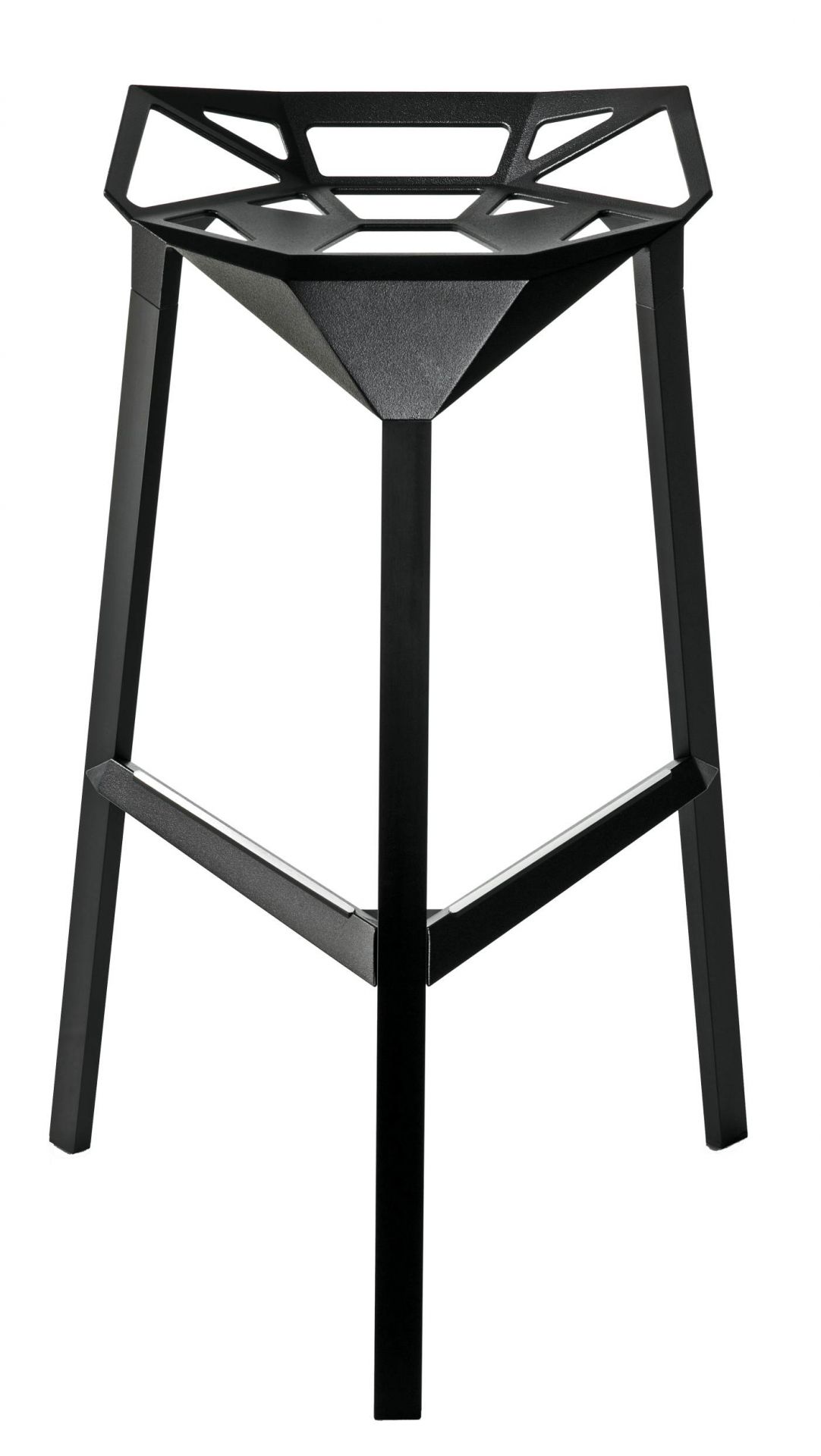 One bar top stool